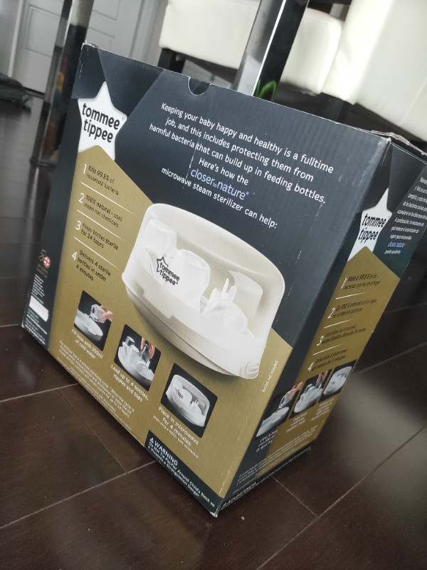 Tommee Tippee Microsteri Microwave Steam Sterilizer In Mint Cond in Other in Markham / York Region