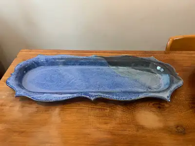 Handmade Pottery Tray, View more