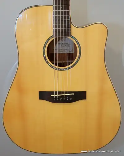 TAKAMINE SG363SC ACOUSTIC GUITAR & CASE (PICKUP), View more