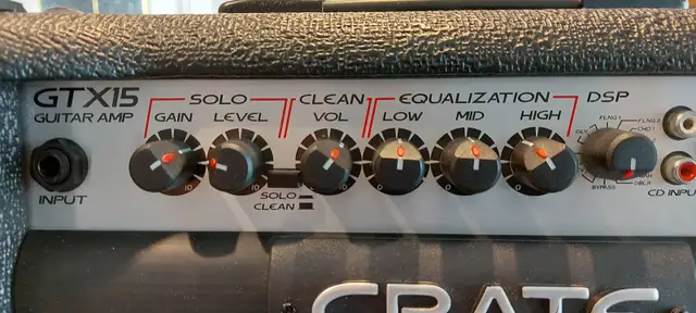 CRATE GTX15 Guitar Amp with built in Effects63235014758147122