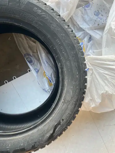 Offering a single Continental WinterContact TS830 winter tire, size 205/55R16 94H. This tire is in u...