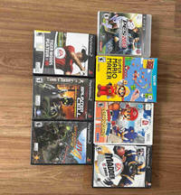 PS3/PS2 WII/WII U Games