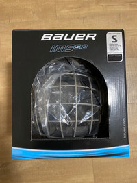 Like new Bauer hockey helmet combo IMS 5.0 size small 