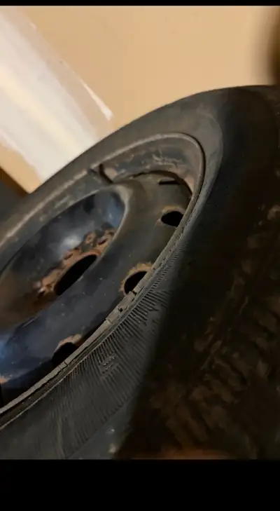 Used winter tires with rims size 17