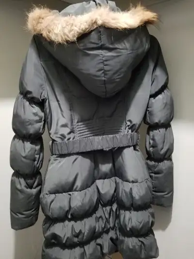 Women's xs xsmall extra small Winter coat jacket parka Olive colour Used - not new - this jacket has...