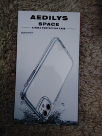 BRAND NEW - AEDILYS Clear iPhone Case & Screen Protector - $10
