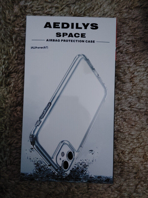 BRAND NEW - AEDILYS Clear iPhone Case & Screen Protector - $10 in Cell Phone Accessories in Kitchener / Waterloo