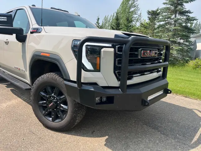 2026 GMC 3500 diesel AT4 w/ heavy duty bumper/grille guard