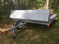 10ft Double Snowmobile Trailer