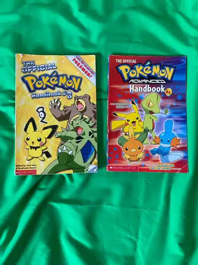 Scholastic Pokemon Handbook #3 & #4, View more