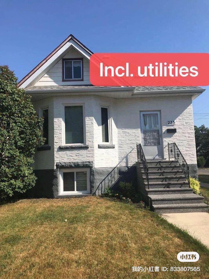 Incl Utilities3 bedroom duplex for rent st Boniface Long Term