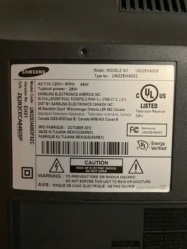Samsung LED TV in TVs in City of Toronto - Image 5
