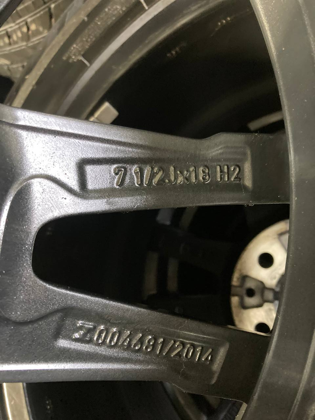 225/60R18 BMW X3 OEM USED RUNFLAT WINTER WHEELS 5x112 PIRELLI85% in Tires & Rims in City of Toronto - Image 9