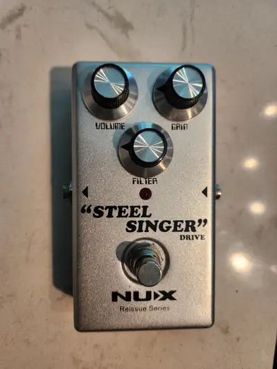 SUPERB NUX Steel Singer Drive Pedal! New in box! FREE SHIPPING!, View more