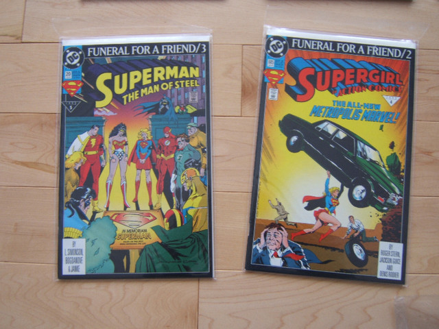 Superman "Funeral For A Friend" in Arts & Collectibles in Oakville / Halton Region - Image 3