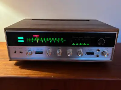 Sansui 5000a with wood case, View more
