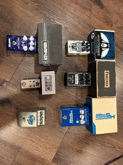 Catlinbread 5F6 - Fender bassman tone - $200, Friedman Dirty Shirley - not available TC-Helicon Harm...