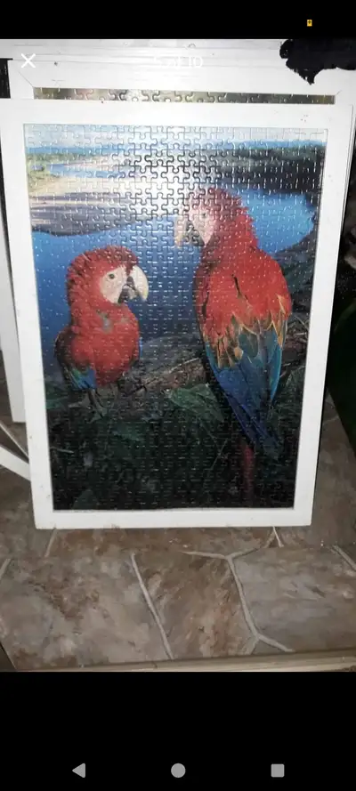 print animals nature glued framed puzzles L6Y4R5 , View more