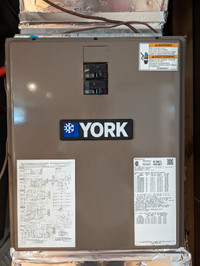 YORK central furnace (Electric 15KW) - LIKE NEW