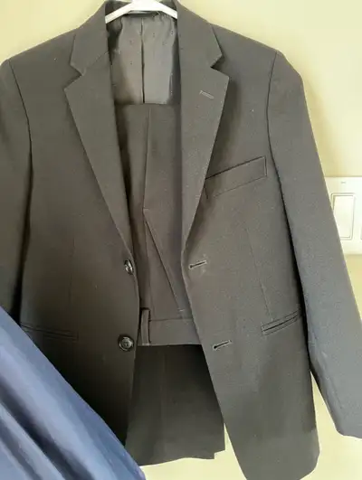 boys Newberry Black 2 piece suit size 10 , View more
