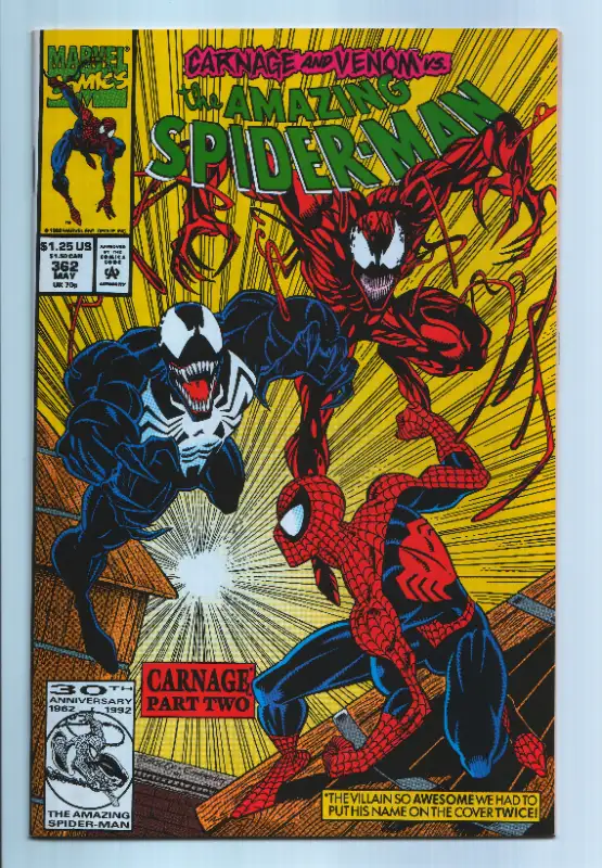 Amazing spider-man 353 and 362  (2 book lot) in Comics & Graphic Novels in City of Toronto - Image 2