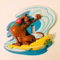 Scooby Doo Light Switch Plate Cover Surfing Hanna Barbera
