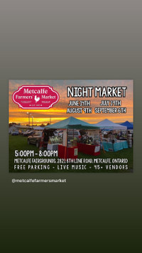 Metcalfe farmers Night Market