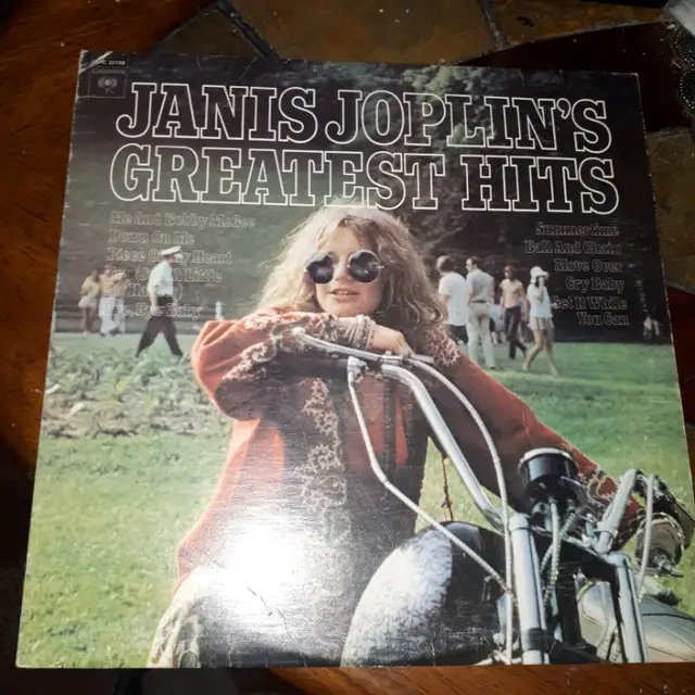 1972/73 Vinyl Janis Joplins Greatest Hits 32168630102234538251212
