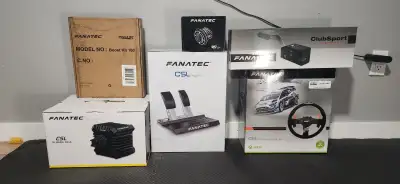 Fanatec CSL DD(8nm) Sim Racing Set, View more