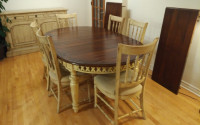 Large Dining Table & Buffet