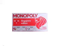 Very rare Singapore 1987 Monopoly Complete. Opened box. 