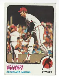 1973 Topps Baseball Card #400 Gaylord Perry Cleveland Indians