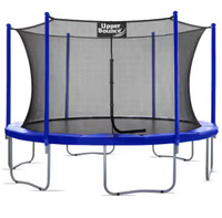 14ft Upper bounce trampoline & enclosure 