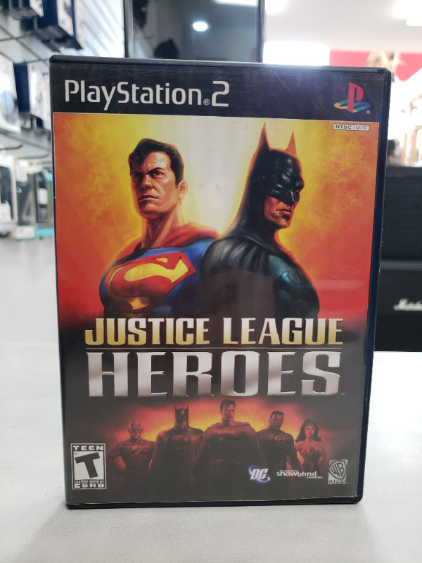 Justice League Heroes PS2 in Older Generation in Summerside