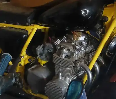 Selling a Honda motorcycle that requires some TLC. It's currently listed "as is," which means it's a...