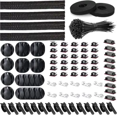181pcs Cable Management Kits BNIB, View more