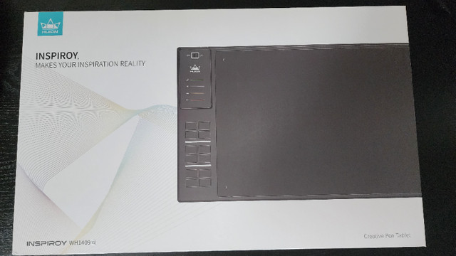 HUION WH1409 V2 Large Wireless Graphics Drawing Tablet 8192 in iPad & Tablet Accessories in City of Toronto