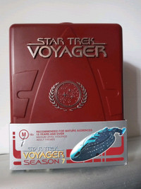 Star Trek Voyager Collectors Edition Season -7 Red Hard Case