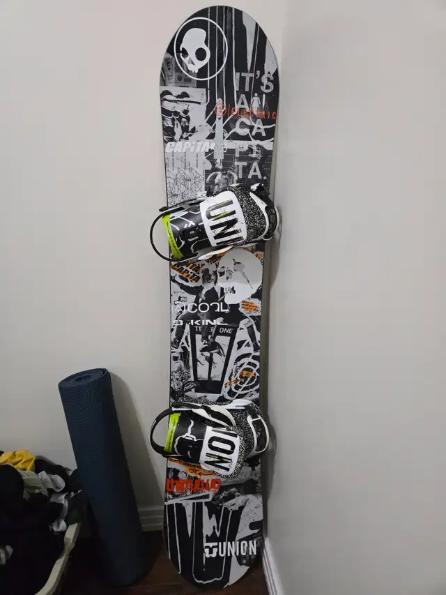 CAPiTA Scott Stevens Pro 2022 Snowboard with Union Contact Pro
