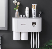 New Wall-Mounted Toothbrush Holder for Bathrooms