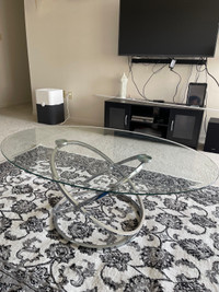 Glass axis coffee table for sale $195 OBO