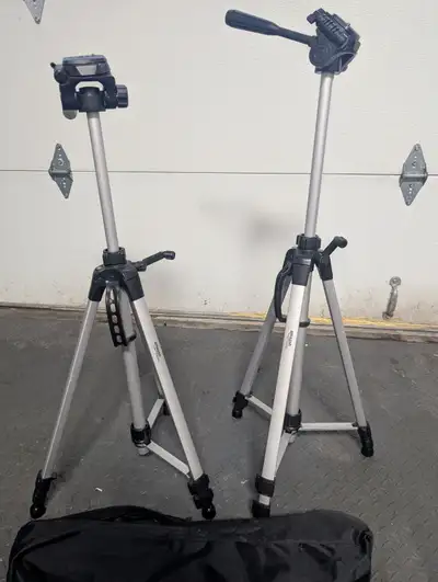 TWO Amazon Basics 60-Inch Lightweight Tripod, View more