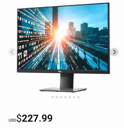 Ecran 2421 DELL comme neuf, monitor 24 pouces urgent, View more