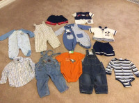Baby Boy Clothing, sizes from 6 to 9 months