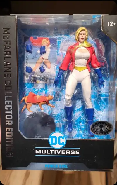 DC MCFARLANE MULTIVERSE POWER GIRL PLATINUM EDITION, View more
