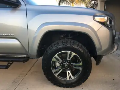 New BFGoodrich ALL TERRAIN T/A KO2 - AT LT285/75R17 121S E $ 1440 plus hst per set of 4 tires rims a...