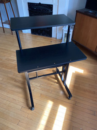 Sit-to-Stand Desk on Wheels For Sale!