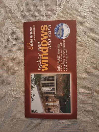 Vintage 1999 Enbridge Home Services Windows & Doors brochure, View more