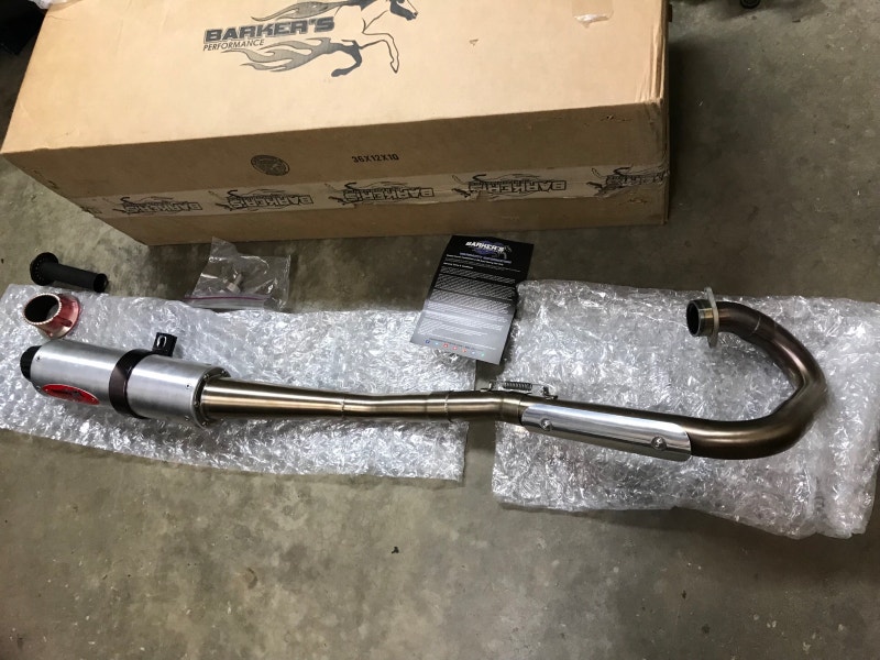 SUZUKI DRZ400SM FULL BARKER’S EXHAUST Motorcycle Parts & Accessories