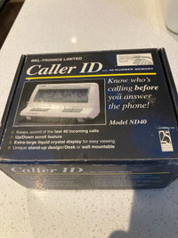 Antique Phone caller ID unit 